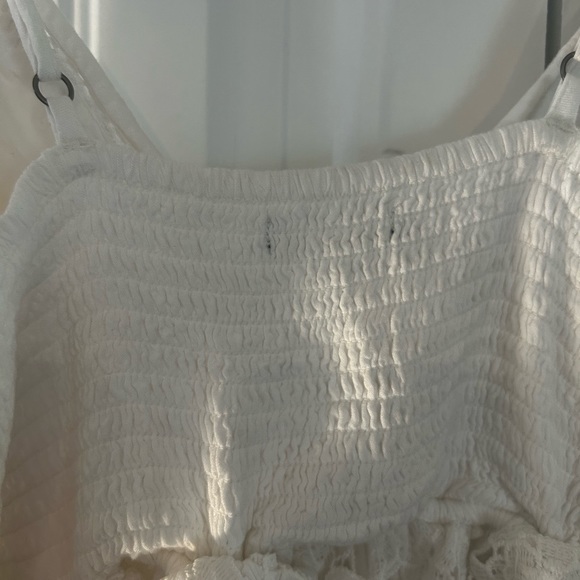 Abercrombie & Fitch White Lace Tank Top size S - Picture 8 of 10